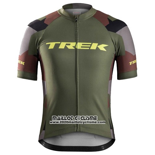 2016 Maillot Ciclismo Trek Bontrager Vede Militare Manches Courtes et Cuissard